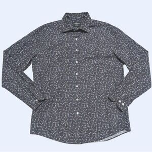 Rodd & Gunn Dark Blue Patterned Dress Shirt